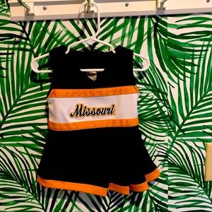 Mizzou cheerleading costume